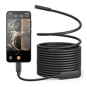 Economii mari | ENDOSCOP PT ANDROID/IOS CU LED SI ACCESORII