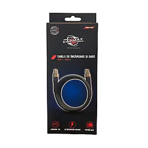 CARMAX CABLU DE INCARCARE 1M TYPE-C/TYPE-C 60W | Doar azi