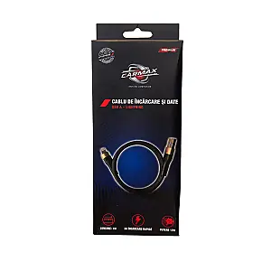 CARMAX CABLU DE INCARCARE 1M USB-A/LIGHTNING 12W | Comandă acum