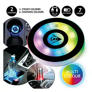 DUNLOP LED INTERIOR 7CULORI REINCARCABIL ORG.PAHAR | Pentru o perioadă limitată