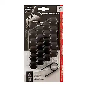 Cantități limitate - Set capace 20 buc. prezoane black 17 mm