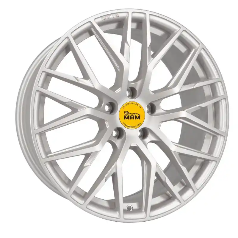 Reducere - MAM Felgen RS4 18, 8, 5, 108, 45, 72.6, MATT SILVER PAINTED,