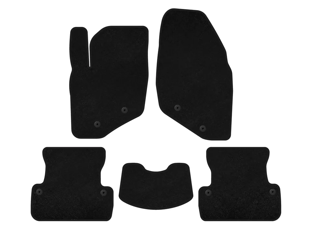 Comandă acum | Volvo S60 2000-2009 Covorase textile Premium (SD, Negru)
