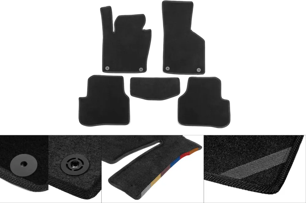 Acum disponibil | Mitsubishi Galant 2003-2012 Covorase textile Classic (negre)