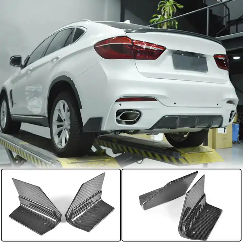 Premium | BMW X6 F16 2014-2019 Capace bara spate Flap (pentru M-Sport, Carbon)